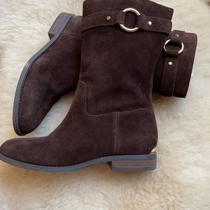 Suede leather Michael Kors boots